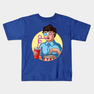 at the movies Kids T-Shirt